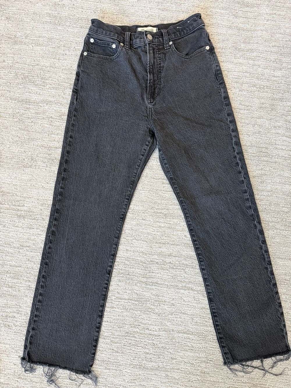 Madewell High-Rise Straight Leg Jeans